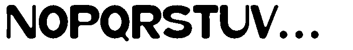 Bolze Regular Font UPPERCASE