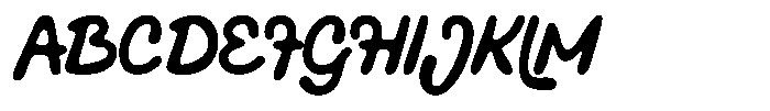 Bolze Script Font UPPERCASE
