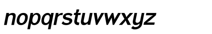 Bombard Grotesk Bold Italic Font LOWERCASE