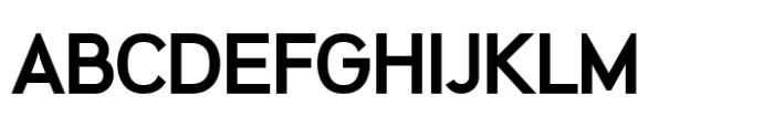 Bombard Grotesk Bold Font UPPERCASE