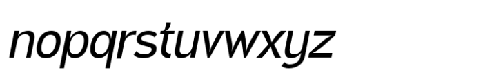 Bombard Grotesk Italic Font LOWERCASE