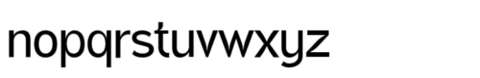 Bombard Grotesk Regular Font LOWERCASE