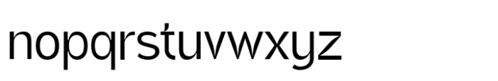 Bombard Grotesk Thin Font LOWERCASE