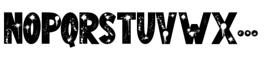 Bomber Spray Font UPPERCASE