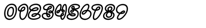 Bomble Regular Oblique Font OTHER CHARS