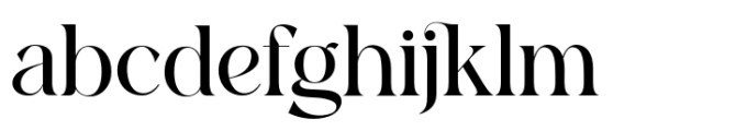 Bomiro Regular Font LOWERCASE