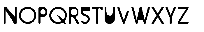 Bomkin Font UPPERCASE