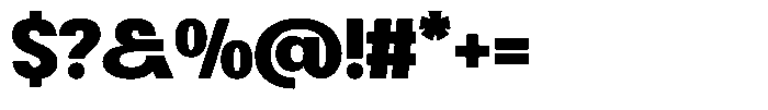 Bomoy Regular Font OTHER CHARS