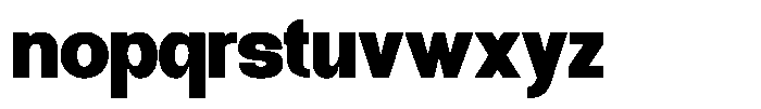 Bomoy Regular Font LOWERCASE