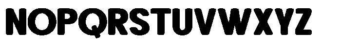 Bomoy Soft Regular Font UPPERCASE