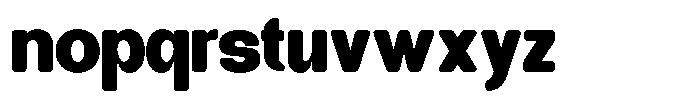 Bomoy Soft Regular Font LOWERCASE
