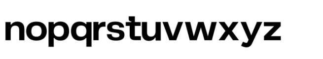 Bomstad Display Bold Font LOWERCASE