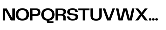 Bomstad Display Semi Bold Font UPPERCASE