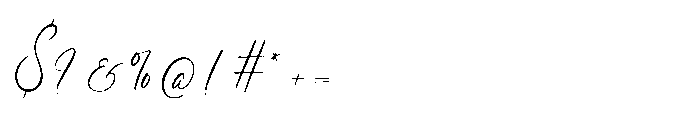 Bomyline Font OTHER CHARS