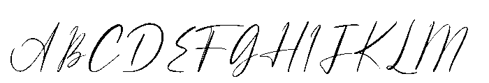 Bomyline Font UPPERCASE