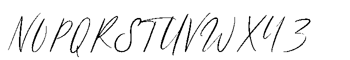 Bomyline Font UPPERCASE