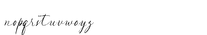 Bomyline Font LOWERCASE