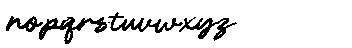 Bon Appairs Regular Font LOWERCASE