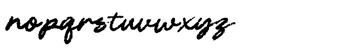 Bon Appairs SVG Regular Font LOWERCASE