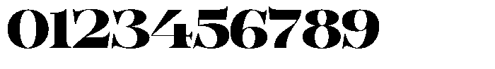 Bonarchi Black Expanded Font OTHER CHARS