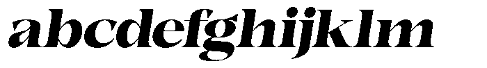 Bonarchi Black Italic FONT