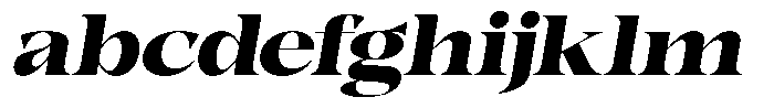 Bonarchi Black Sem Exp Italic FONT
