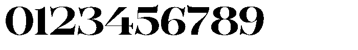 Bonarchi Bold Expanded Font OTHER CHARS