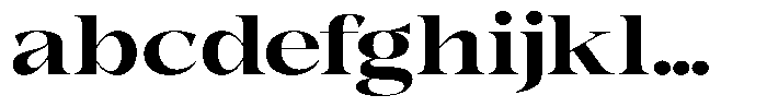 Bonarchi Bold Expanded FONT