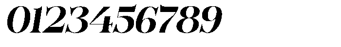 Bonarchi Bold Italic Font OTHER CHARS