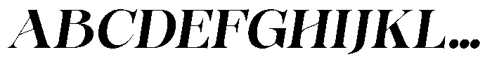 Bonarchi Bold Italic Font UPPERCASE