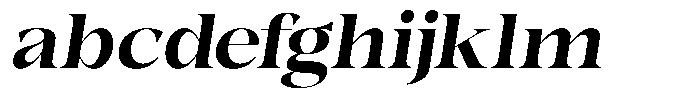 Bonarchi Bold Italic FONT