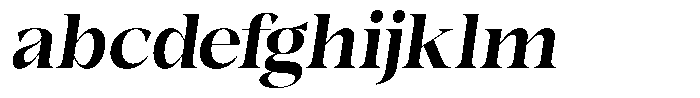 Bonarchi Bold Semi Condensed Italic FONT