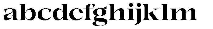 Bonarchi Bold Semi Expanded FONT