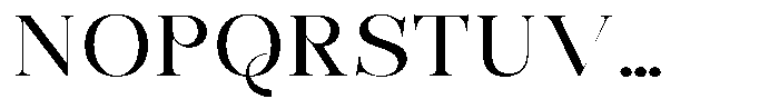 Bonarchi Expanded Font UPPERCASE