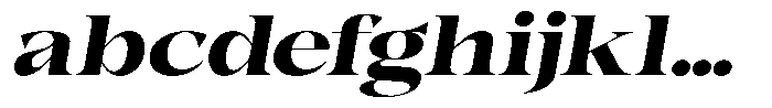 Bonarchi Extra Bold Exp Italic FONT