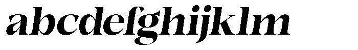 Bonarchi Extra Bold Semi Condensed Italic FONT