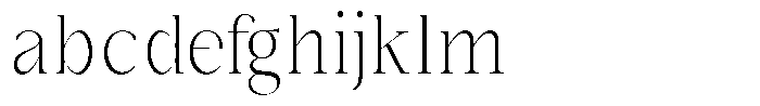 Bonarchi Extra Light Condensed FONT
