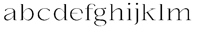 Bonarchi Extra Light Expanded FONT