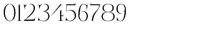 Bonarchi Extra Light Font OTHER CHARS