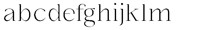Bonarchi Extra Light FONT