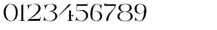 Bonarchi Light Expanded Font OTHER CHARS