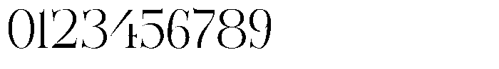 Bonarchi Light Semi Condensed Font OTHER CHARS