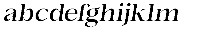 Bonarchi Medium Italic FONT