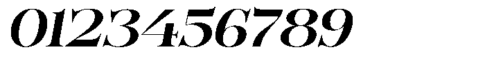 Bonarchi Sem Bold Exp Italic Font OTHER CHARS