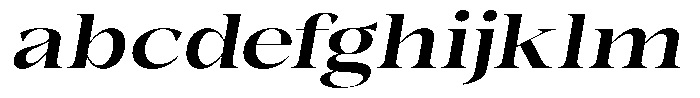 Bonarchi Sem Bold Exp Italic FONT