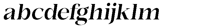 Bonarchi Sem Bold Semi Condensed Italic FONT