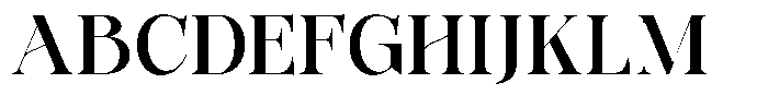 Bonarchi Sem Bold Semi Condensed Font UPPERCASE