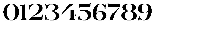 Bonarchi Semi Bold Expanded Font OTHER CHARS