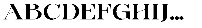 Bonarchi Semi Bold Expanded Font UPPERCASE
