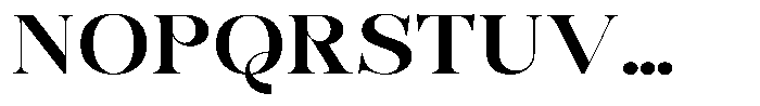 Bonarchi Semi Bold Expanded Font UPPERCASE